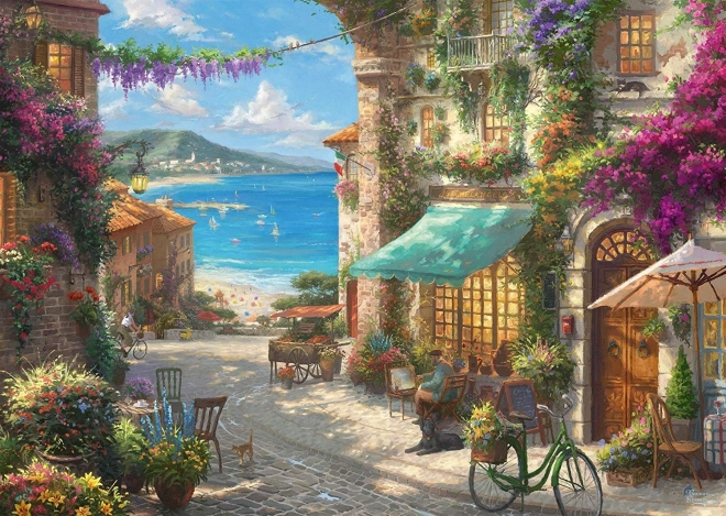 Puzzle Italienisches Café 1000 Teile