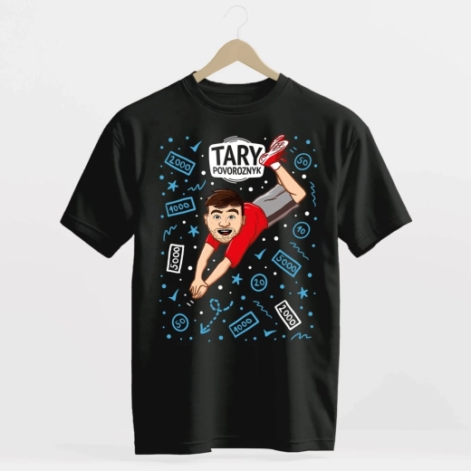 T-Shirt Tary Povoroznyk Tary money schwarz