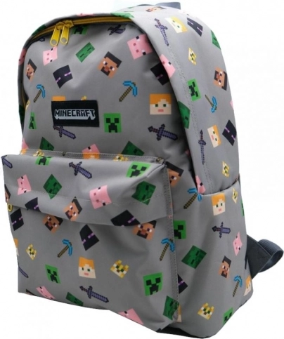 Rucksack MINECRAFT in Grau