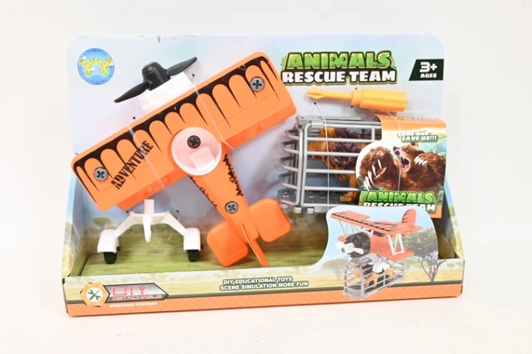 Flugzeug und Dinosaurier