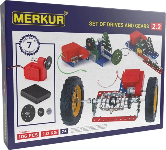 Merkur 2.2 große Antriebe und Getriebe