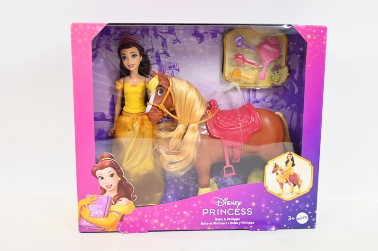 Disney Princess Belle mit ihrem Pferd Philipp