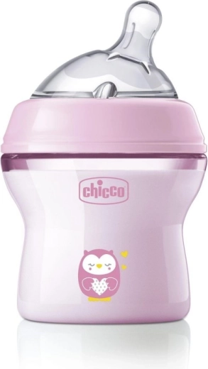 Chicco Anti-Kolik-Babyflasche Natural Feeling 150 ml für Mädchen 0 M+