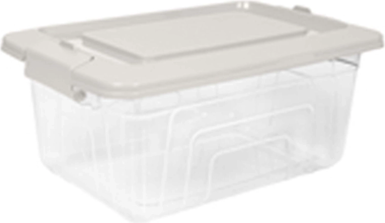 Aufbewahrungsbox mit Deckel 3,45 l – Kunststoff