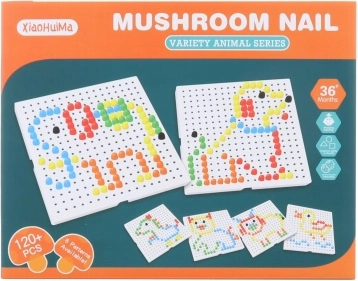 Bunte Hütchen-Mosaik 120 Stk.