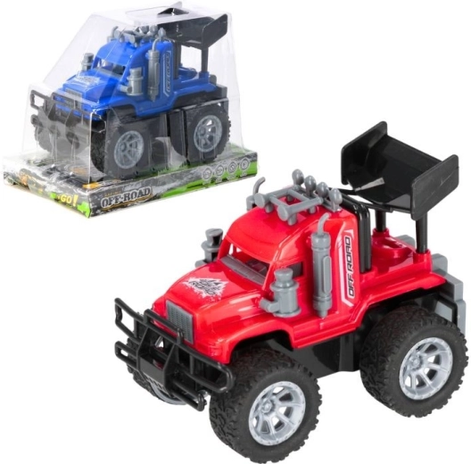 Geländewagen mit Aufziehantrieb (Pull-Back)