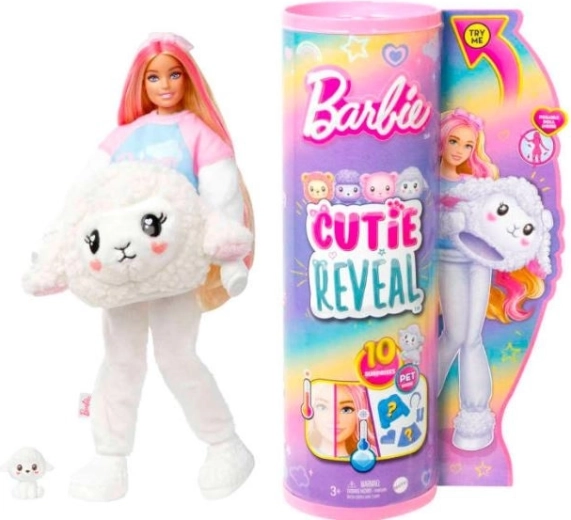 BARBIE Puppe Cutie Reveal, Schäfchen