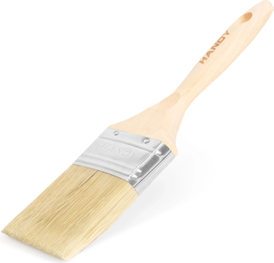 Flacher Malerpinsel mit Holzgriff 75 mm