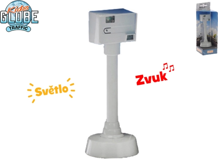 Kids Globe Traffic Kinder-Geschwindigkeitsradar 12 cm mit Licht und Sound