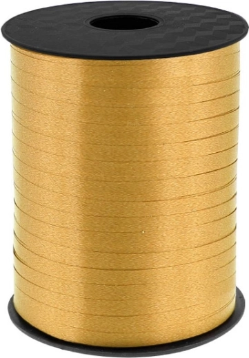 Pastellfarbenes dekoratives Bindeband, gold, 458 m