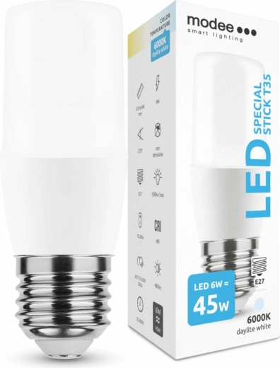 Modee Smart Lighting LED-Glühbirne T35 E27 6 W Kaltweiß