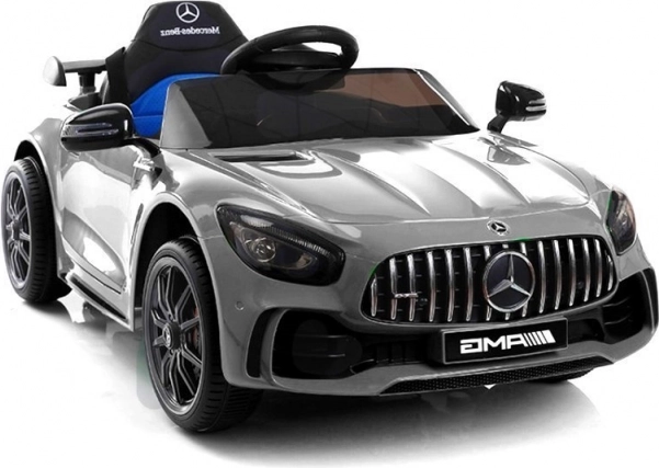 Elektrisches Kinderauto MERCEDES GT R, silber lackiert