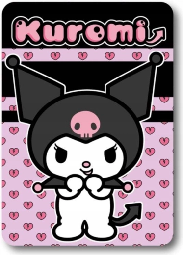 Fleecedecke Kuromi - 1 Stück