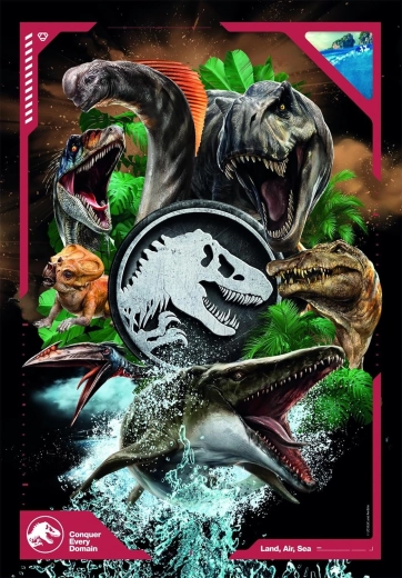 Puzzle CLEMENTONI Jurassic World 180 Teile