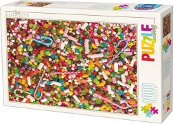 Puzzle Süßigkeiten 1000 Teile D-TOYS
