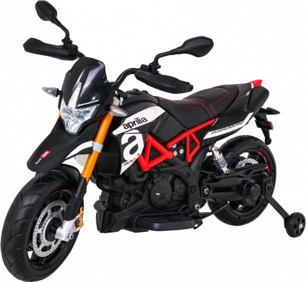 Elektrisches Kinder-Motorrad APRILIA – schwarz