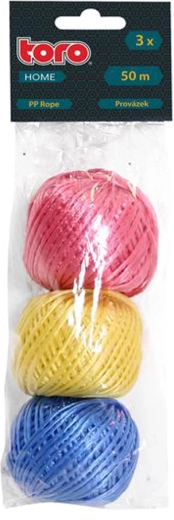 Bindfaden für Verpackungen 50 m, Set 3 Stk.