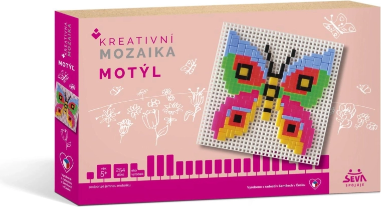 Kreatives Mosaik Schmetterling 254 Teile