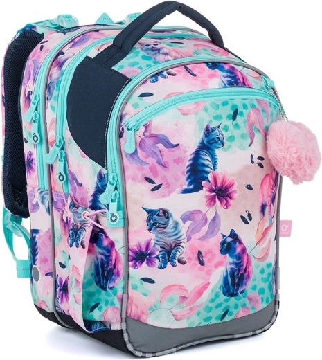 Schulrucksack Topgal COCO – verspielte Kätzchen