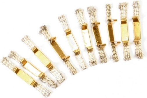 Kontaktbürsten für Carrera Evolution, Digital 132 und Digital 124 Slotcars (10 Stk)