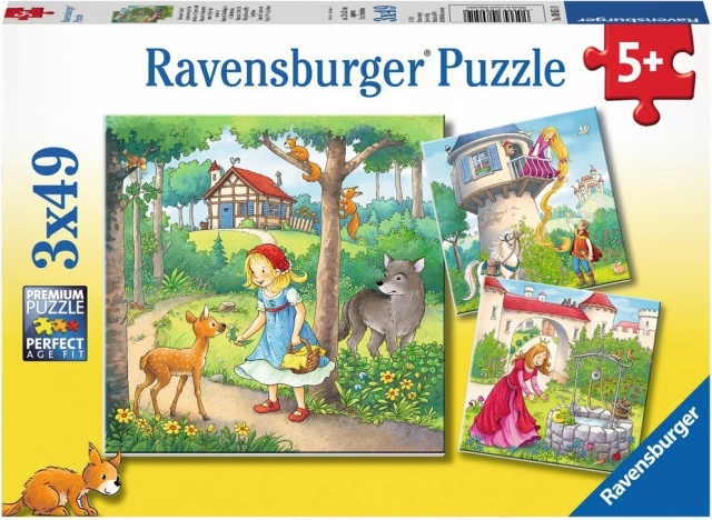Ravensburger Puzzle Klassische Märchen 3x49 Teile