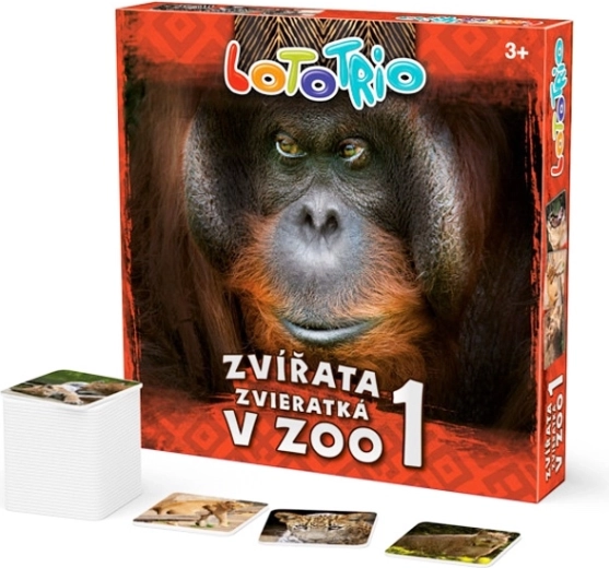 Lototrio Tiere im Zoo 1 - 1 Stück