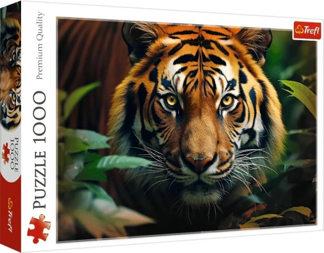 Puzzle mit 1000 Teilen – Wilder Tiger