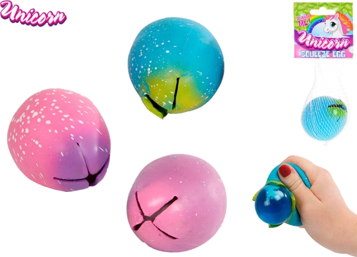 Unicorn drückbares Anti-Stress-Ei mit Einhorn
