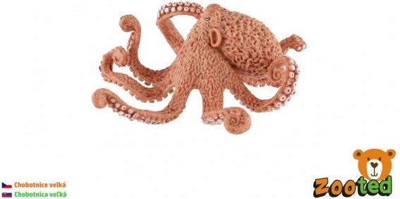Realistische Oktopus-Figur 11 cm Kunststoff