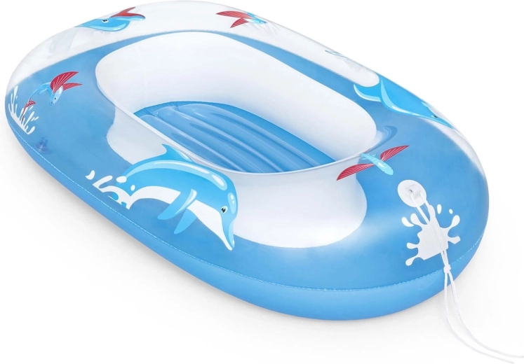Bestway Kinder-Schlauchboot mit Delfin 102 × 69 cm