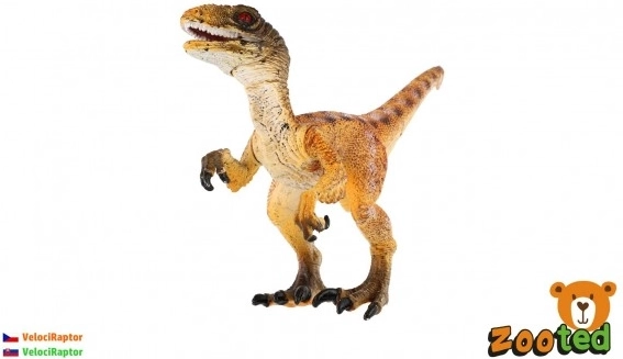 Kunststoff-Dinosaurier Velociraptor 16 cm