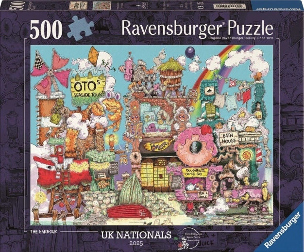 Ravensburger Puzzle Gasse der Wunder, 500 Teile