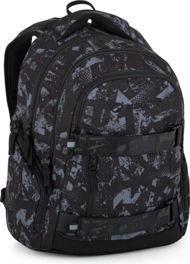 Bagmaster Nomad 25 Schüler- und Studentenrucksack schwarz-grau