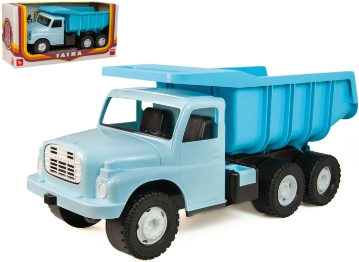 Tatra 148 Kunststoff-Kipper 72 cm hellblau in Schachtel