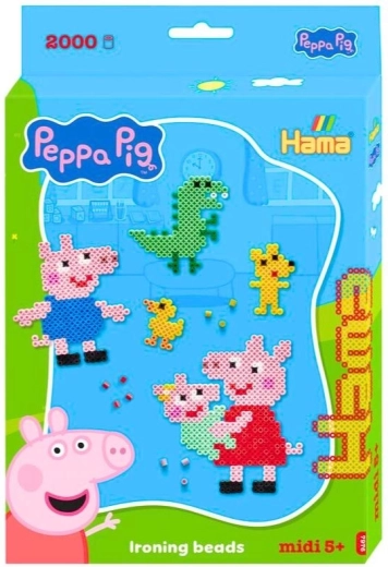 Geschenkbox Peppa Pig – Bügelperlen MIDI
