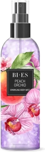 Glitzernder Körperspray BI-ES Peach Orchid 200 ml