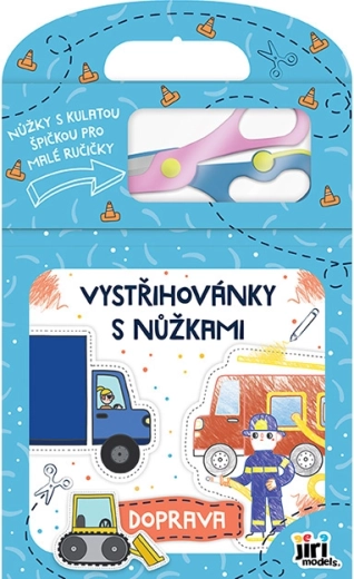 Ausschneidebuch mit Kinderschere – Verkehr