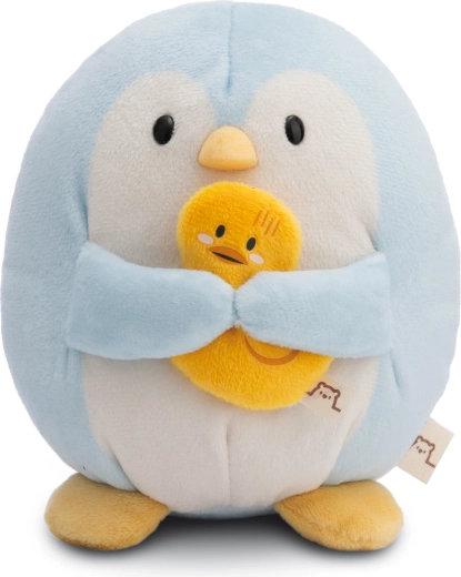 Nici MyMochi Pinguin Waddle mit Entchen, Plüschtier 16 cm im Geschenkset