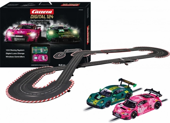 Carrera Digital 124 Autorennbahn Reach for Gold
