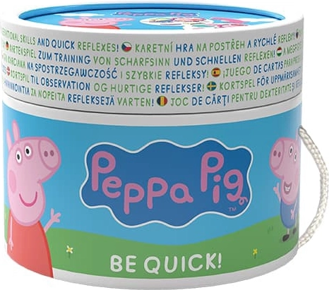 Reaktionsschnelles Kartenspiel Peppa Wutz
