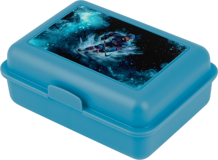 Baagl Brotdose Hockey, blau