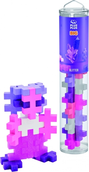 Plus-Plus BIG glitzernde Steine - 15 Stk.