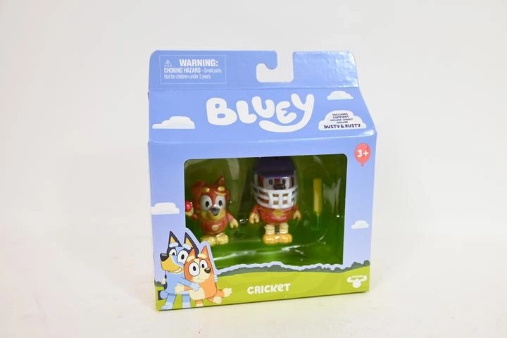 Bluey Cricket-Figuren Dusty und Rusty (2 Stk. in der Packung)