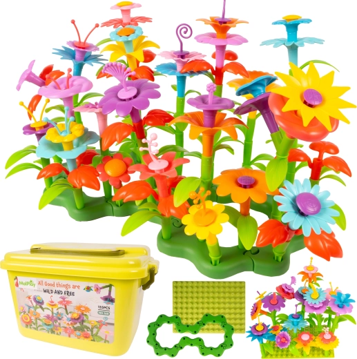 DIY-Blumen-Bausatz, 135 Teile
