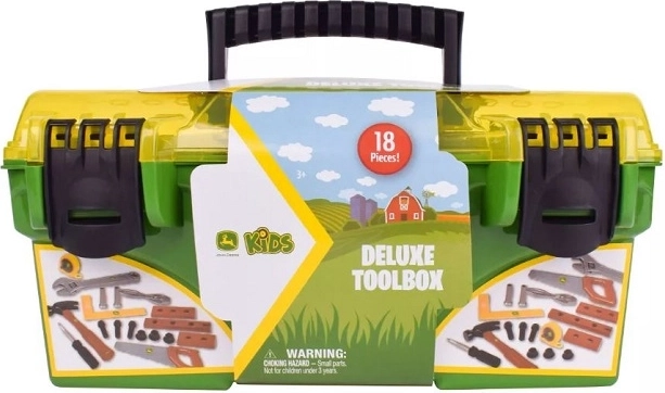 Tomy John Deere Kinder-Werkzeugkoffer (18-tlg.)