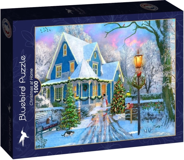 Bluebird Puzzle Zuhause zu Weihnachten 1000 Teile
