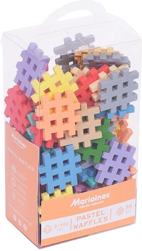 Mini Waffel Pastell 70 Stk