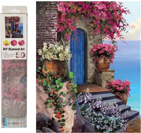 Diamantmosaik – Hauseingang