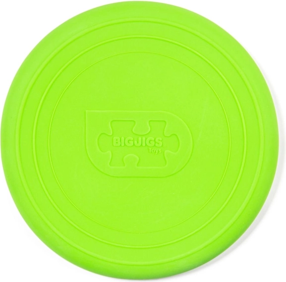 Frisbee Bigjigs Toys grün für Outdoor-Spaß