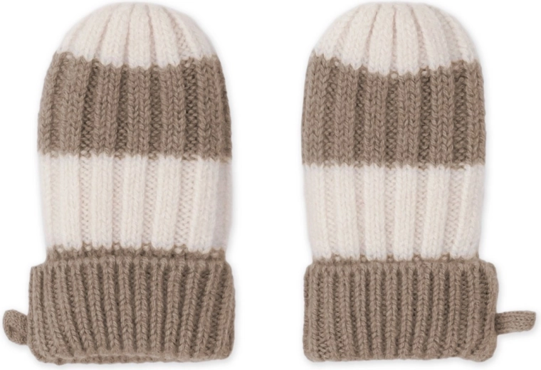 Lodger Merino-Handschuhe Stripe Buffalo 0–12 Monate